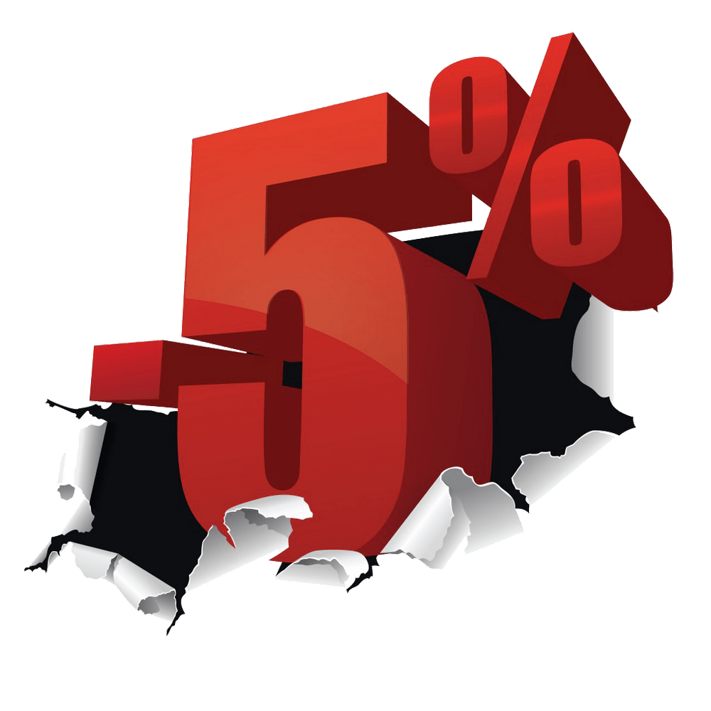 Скидка 5% на кондитерские товары