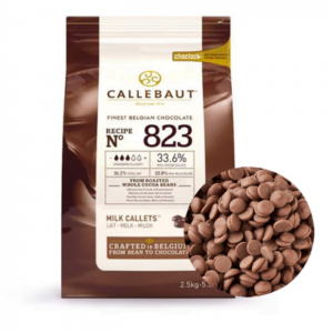 Молочный бельгийский шоколад 33,6% какао, Barry Callebaut <b>№823</b>