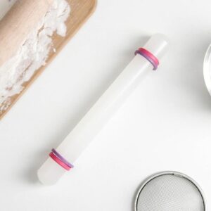 Скалка с ограничителями кондитерская, 23 см