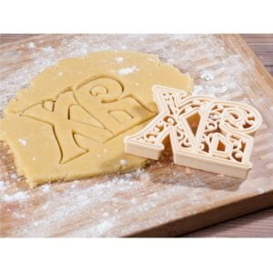 Форма для печенья на Пасху «ХВ», цвет бежевый