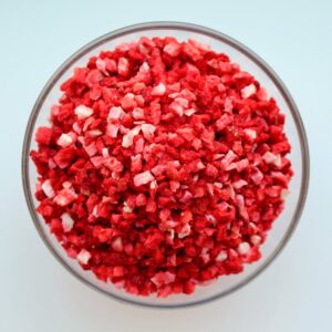 Клубника сублимационной сушки, кусочки 3-5 мм, 50 г