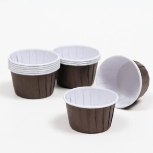 Форма для выпечки «Маффин», коричневый ламинированный, 5 х 4 см