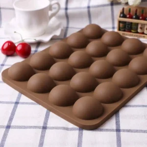 Форма для выпечки «Полусфера», 20 ячеек (d=4 см), цвет МИКС