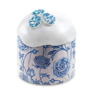 Форма бумажная для кулича «Фарфор», 110 * 85 мм