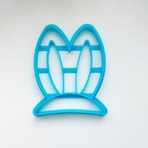 Форма для печенья «Ушки», h 10 см, цвет голубой