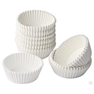 Тарталетка белая Amanna, 5 х 2,5 см (набор 26-30 шт.)