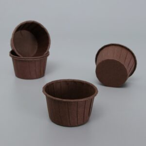 Форма для выпечки «Маффин», коричневый, 5 х 4 см