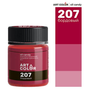 Сухой краситель Art color Oil Candy Бордовый, 10 г