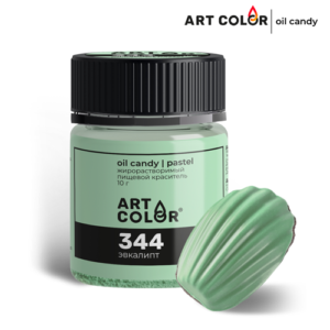 Сухой краситель Art Color Oil Candy жирорастворимый, Эвкалипт, 10 г